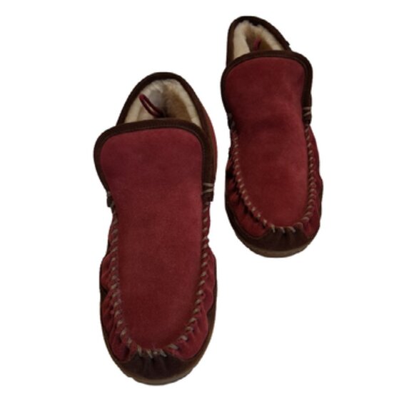 L.L. BEAN Wicked Good Slipper Boot Moc Bramble Berry Purple Sz 10 Women's - Picture 3 of 8